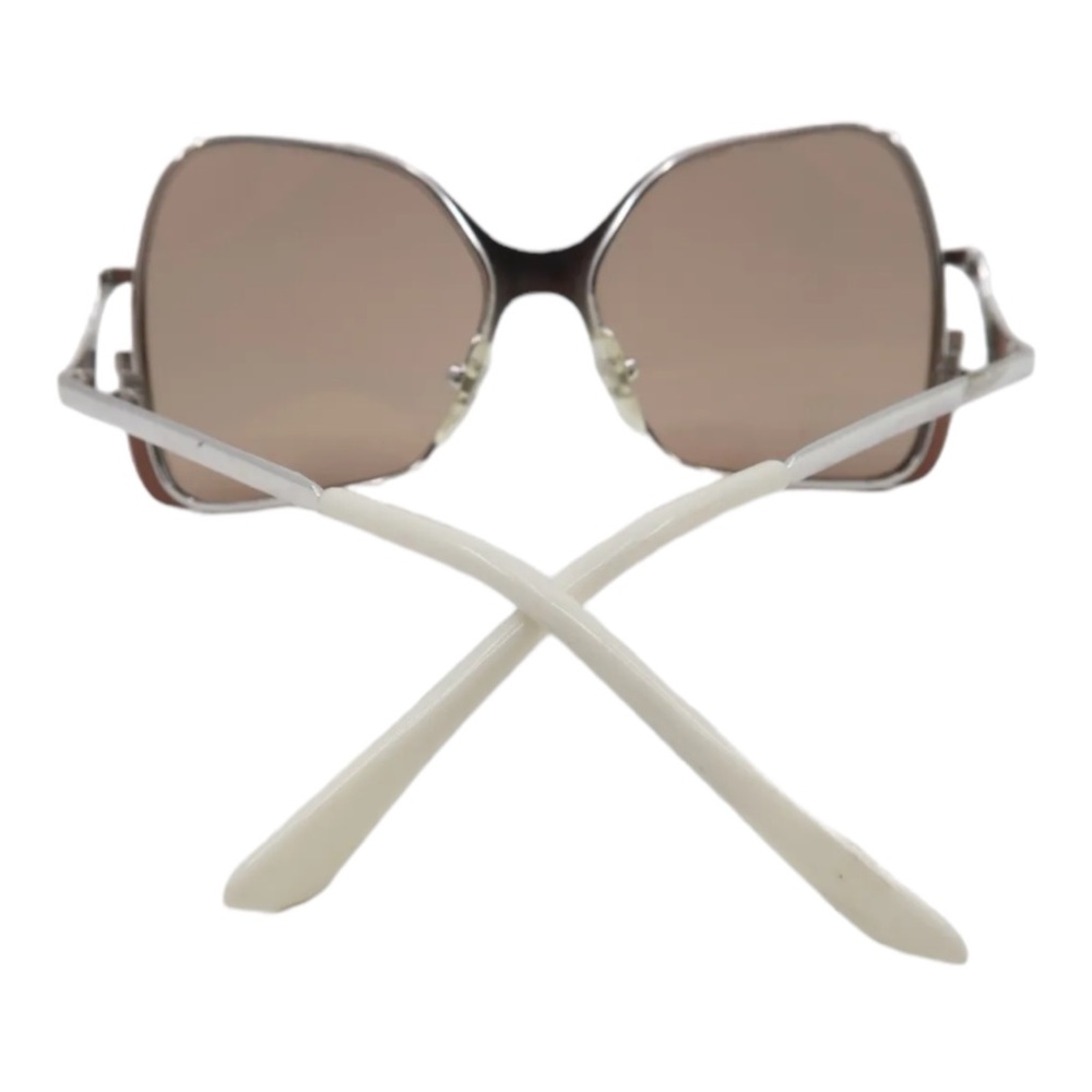 60’s Metallic Silver Steel Sunglasses, LADY Ritz International, Made in Germany - Picture 5 of 5